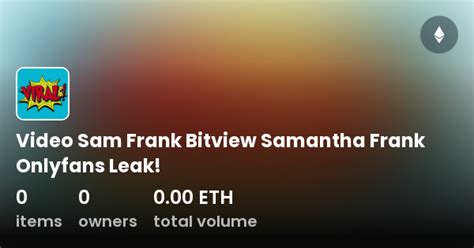 samantha frank leaked|Sam Frank OnlyFans @SamFrank